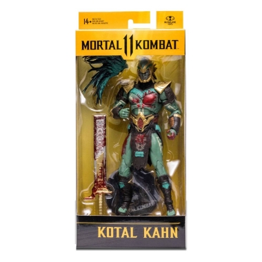 Mortal Kombat 11 Figurina articulata Kotal Kahn (Bloody) 18 cm