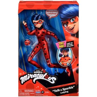 Miraculous: Papusa Ladybug 26 cm cu sunete si lumini	