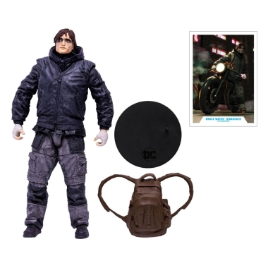 DC Multiverse Figurina articulata Bruce Wayne Drifter Unmasked 18 cm