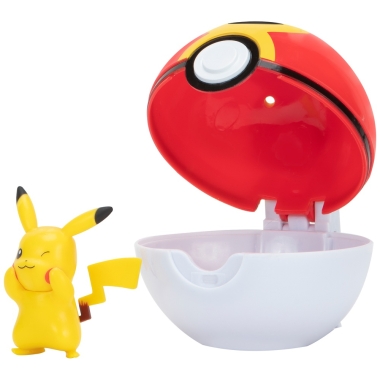 Pokémon Clip 'N' Go Pikachu & Repeat Ball 5 cm