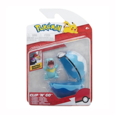 Pokémon Clip 'N' Go Totodile & Dive Ball 5 cm