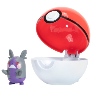 Pokémon Clip 'N' Go Morpeko (hungry mode) & Poke Ball 5 cm
