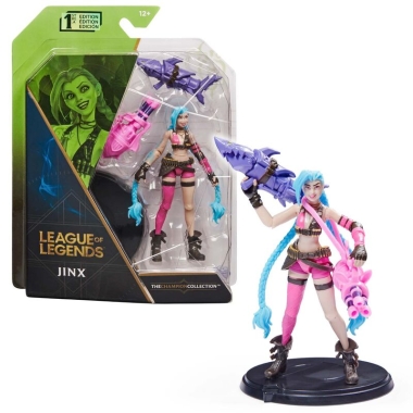 League of Legends Figurina articulata Jinx 10 cm