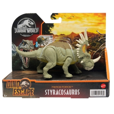 Jurassic World Fierce Force  Styracosaurus 12 cm