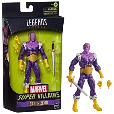 Marvel Legends Figurina articulata Baron Zemo 15 cm (Super Villains)