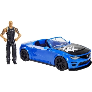 WWE Wrekkin’ Slam-Mobile Set masina si figurina The Rock