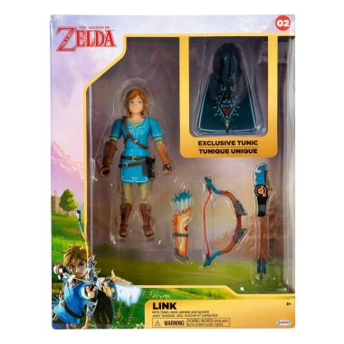 The Legend of Zelda: Breath of the Wild Figurina articulata Link 10 cm