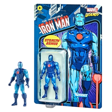 Marvel Legends Retro Collection Figurina articulata Stealth Armor Iron Man 10 cm