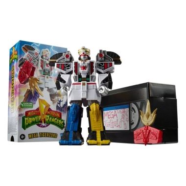 Mighty Morphin Power Rangers Retro Style Action Figure 2022 Mega Tigerzord 18 cm