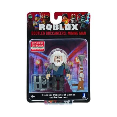 Roblox - Figurina Blister - BOOTLEG BUCCANEERS - MINING MAN