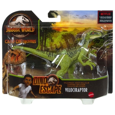 Jurassic World Wild Pack Velociraptor 12 cm