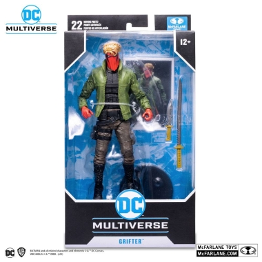 DC Multiverse Figurina articulata Grifter (Infinite Frontier) 18 cm