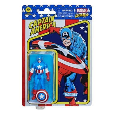 Marvel Legends Retro Collection Figurina articulata Captain America 10cm
