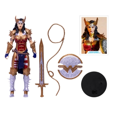 DC Multiverse Figurina articulata Wonder Woman (Designed by Todd McFarlane – Gold Label) 18 cm