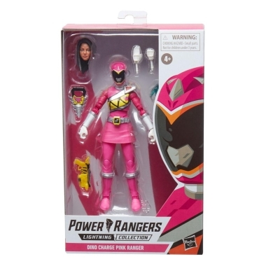 Power Rangers Dino Charge Lightning Collection 2022 Figurina articulata Pink Ranger 15 cm