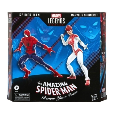 Marvel Legends Set 2 figurine articulate Spider-Man & Spinneret (The Amazing Spider-Man) 15 cm