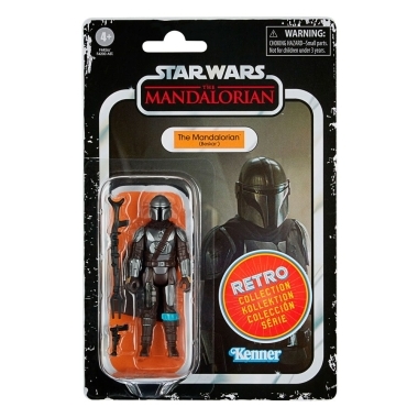 Star Wars Retro Collection Figurina articulata The Mandalorian (Beskar) 10 cm