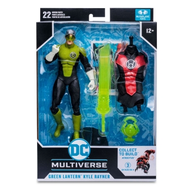 DC Multiverse Figurina articulata Green Lantern Kyle Rayner (Blackest Night) 18 cm