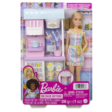 Barbie - set de joaca magazinul de inghetata