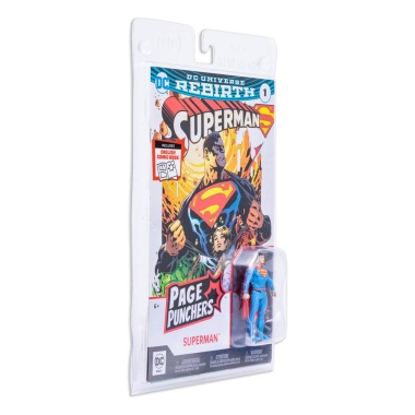 DC Page Punchers Action Figure Superman (Rebirth) 8 cm