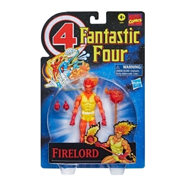 Marvel Legends Retro Figurina articulata Firelord (Fantastic Four) 15 cm