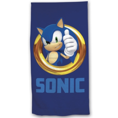 Sonic the Hedgehog prosop plaja 140 x 170 cm