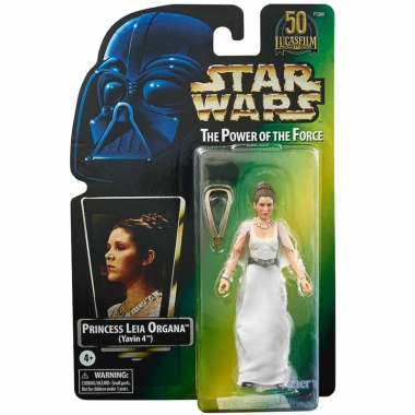 Star Wars The Power of the Force Princess Leia Oragana (Lucasfilm 50th Anniversary Exclusive) 15cm