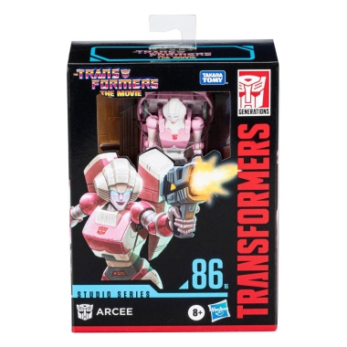 The Transformers: The Movie Generations Studio Series 86 Deluxe Class Arcee 11 cm