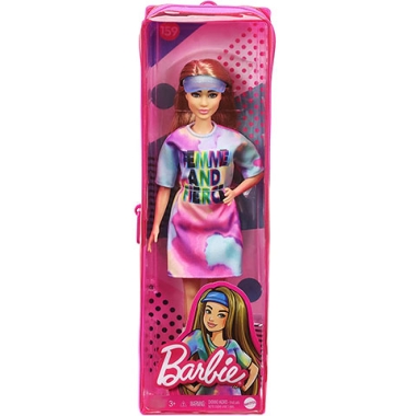 Papusa Barbie Fashionistas (tinuta sport)