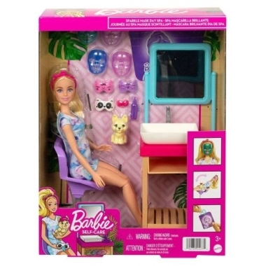 Barbie Set de joaca Barbie Self Care (Salon de Cosmetica)