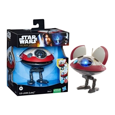 Star Wars Jucarie electronica cu efecte luminoase si sonore L0-La59 (Lola) 13 cm (Obi-Wan Kenobi)