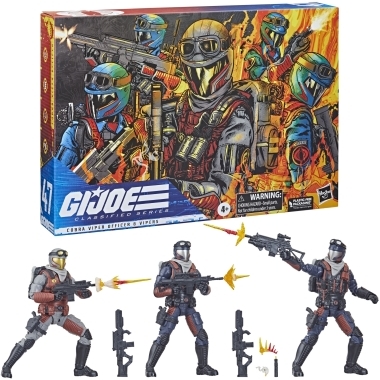 G.I. Joe Classified Series Set 3 figurine articulate Cobra Viper Officer & Vipers 15 cm
