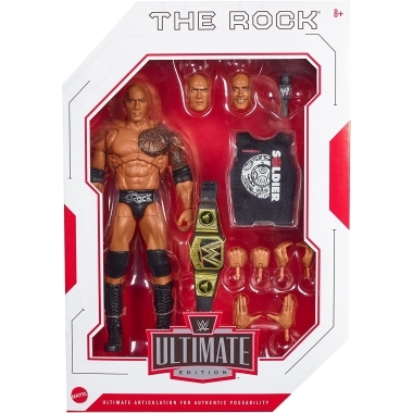 WWE Ultimate Edition 10 Figurina articulata The Rock 16 cm
