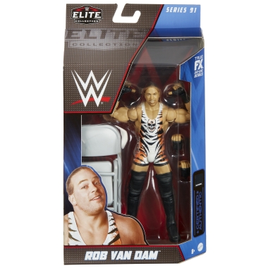  WWE Elite 91 Figurina articulata Rob Van Dam (Tiger Stripes) 15 cm