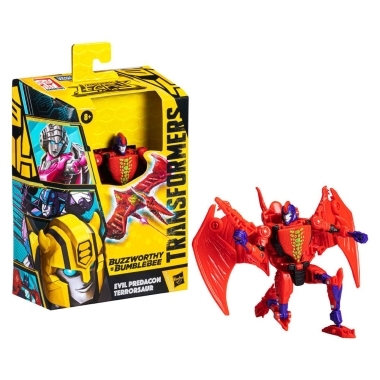 Transformers Generations Legacy Buzzworthy Bumblebee Deluxe Class 2022 Evil Predacon Terrorsaur 14 cm