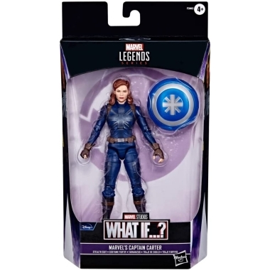 Marvel Legends Figurina articulata Captain Carter Stealth Suit w/ Shield Exclusive (What If...?)