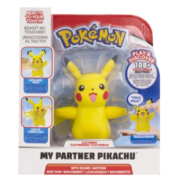 Pokemon Figurina deluxe Pikachu cu lumini si sunete 11 cm 