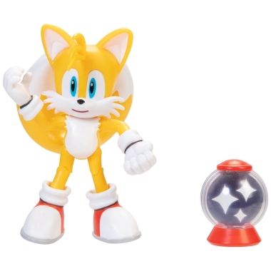 Sonic The Hedgehog Figurina articulata Tails cu accesorii 10 cm