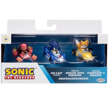 Team Sonic Racing Set 3 Minivehicule (die-cast, scala 1:64) 6 cm