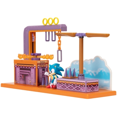 Sonic The Hedgehog Set Flying Battery Zone cu figurina Sonic 6 cm