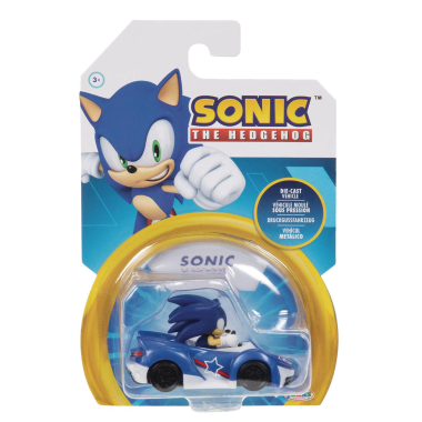Team Sonic Racing Minivehicul Sonic (die-cast, scala 1/64) 6 cm