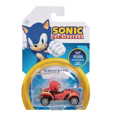 Team Sonic Racing Minivehicul Knuckles (die-cast, scala 1/64) 6 cm