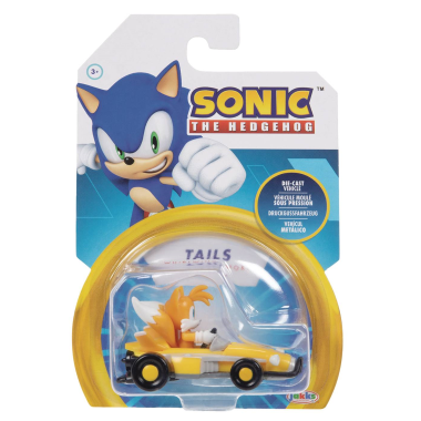 Team Sonic Racing Minivehicul Tails (die-cast, scala 1/64) 6 cm