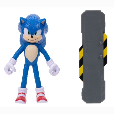 Sonic The Hedgehog 2 Figurina articulata Sonic cu accesorii 10 cm
