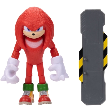 Sonic The Hedgehog 2 Figurina articulata Knuckles cu accesorii 10 cm