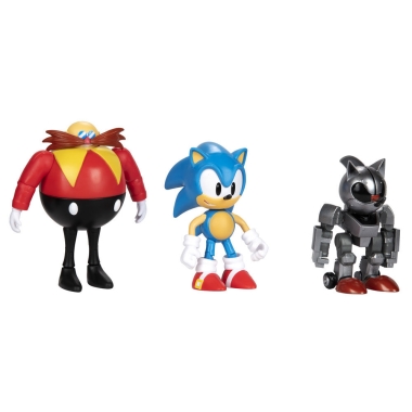 Sonic The Hedgehog 30th Anniversary Set 3 figurine articulate 10cm