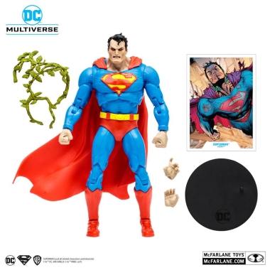 DC Multiverse Figurina articulata Superman (Variant) Gold Label 18 cm