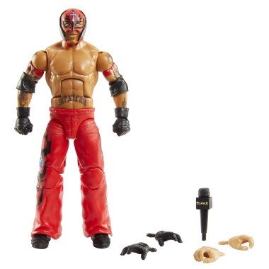 WWE Elite Royal Rumble 2023 Figurina articulata Rey Mysterio (Red Pants) 15 cm