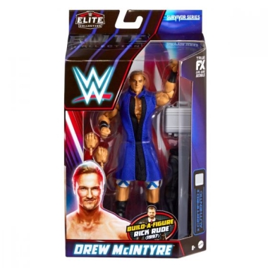 WWE Elite Survivor Series 2022 Figurina articulata Drew McIntyre (Blue Jacket) 15 cm