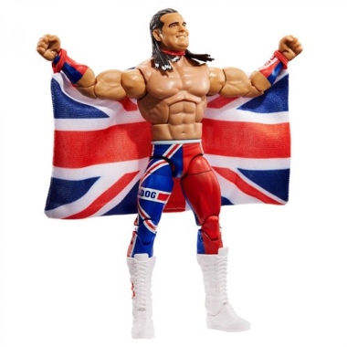 WWE Elite 94 Figurina articulata British Bulldog 15 cm